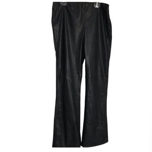 ZARA FAUX LEATHER PANTS